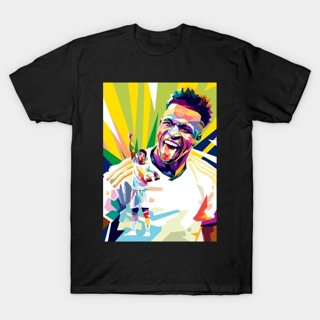 Vinicius Pop art illustration T-Shirt by RJWLTG